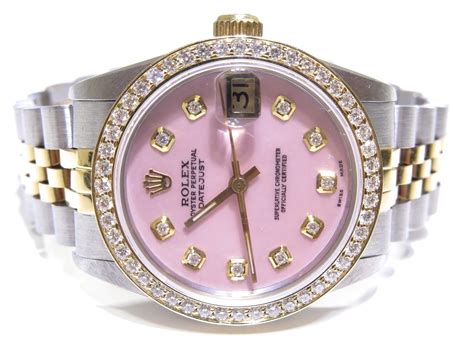 rolex pink lady datejust